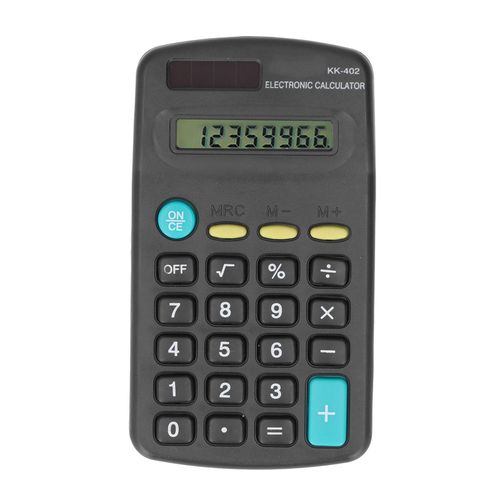HJLIAN Mini calculatrice de bureau a ecran LCD a 8 chiffres pour la maison, le bureau, l'ecole, les etudiants et les enfants