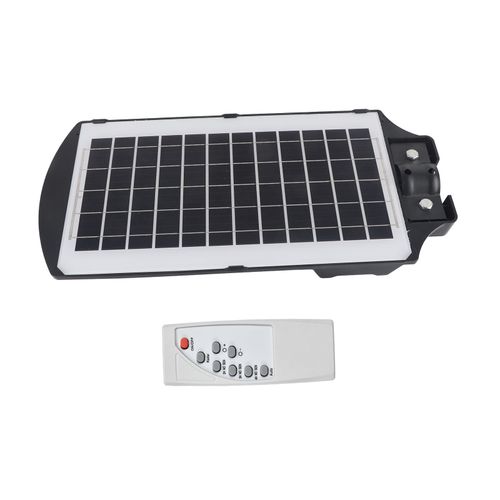 Hjlian Lampadaire Solaire 200 Led Ip65 Etanche 300 W Avec Detecteur De Mouvement Et Minuterie Pour Exterieur, Ideal Pour Une Cour, Un Trottoir Ou Une Ferme