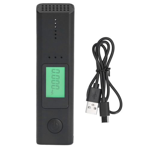 Hjlian Ethylotest Usb Haute Precision, Detection Rapide, Detecteur D'alcool Portable Et Hygienique Avec Ecran Lcd Pour Usage Professionnel
