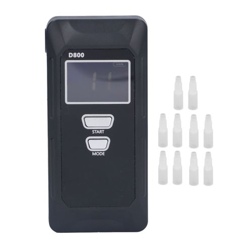Hjlian Ethylotest Portable Haute Precision Avec Alarme Sonore Et Ecran Lcd, Testeur D'alcoolemie Avec Controle Mcu Pour Usage Professionnel