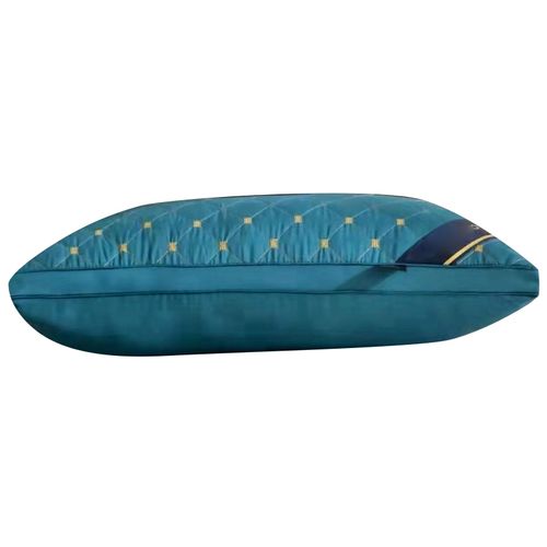 Hjlian Oreiller Cervical Confortable A Usage Unique, Lavable, Pour Hotel, Maison, Sommeil, Bleu Classique, Capacite De 600 G/21,2 Oz 