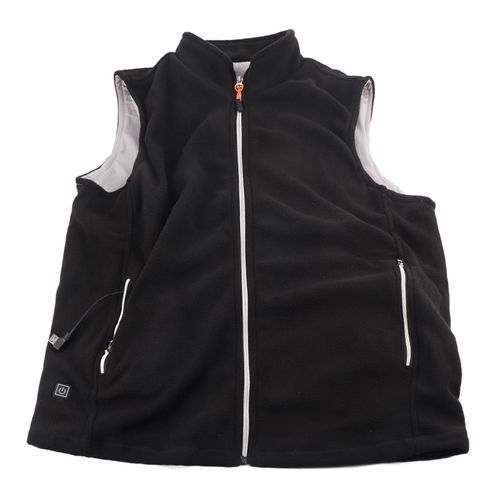 Hjlian Gilet Chauffant D'hiver Lavable, Alimente Par Usb, Col Rond, Pour Camping Et Randonnee En Plein Air, Taille 2xl