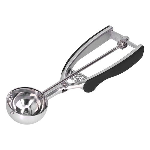 Hjlian Cuillere A Glace Manuelle Multifonctionnelle En Acier Inoxydable, Pour La Maison Et L'hotel, 59 Mm