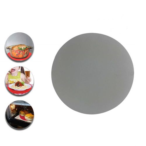 HJLIAN Tapis de cuisson en silicone antiadhesif pour micro-ondes, 30 cm, resistant a la chaleur
