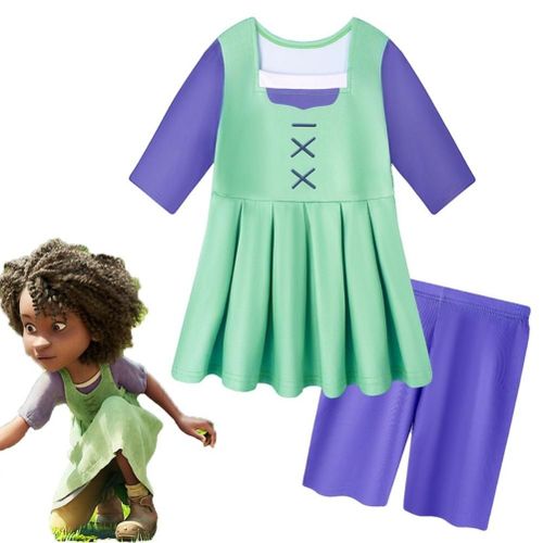 Hjlian Ensemble De Costumes De Cosplay Pour Enfants, Tenues De Personnages De Films, Shorts, Accessoires D'habillage Pour Halloween Et Noel
