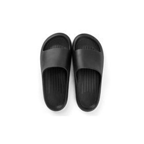 Hjlian Chaussons De Douche Eva, Sandales A Enfiler, Chaussures De Douche Pour Salle De Bain, Piscine, Plage, Pour Femmes Et Hommes, Noir, 37-38