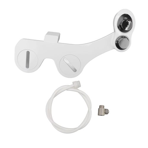 HJLIAN Pulverisateur de bidet de toilette avant arriere nettoyant eau froide avec 2 buses retractables