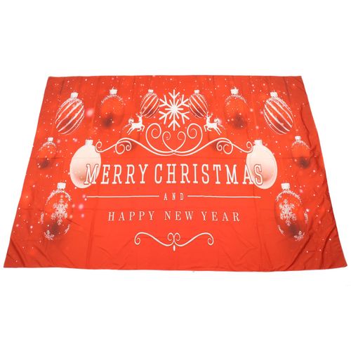 HJLIAN Banniere de porte de Noel attrayante et decorative, design mignon, pliable et portable, en polyester, decoration de porte de garage, 200 x 150 cm