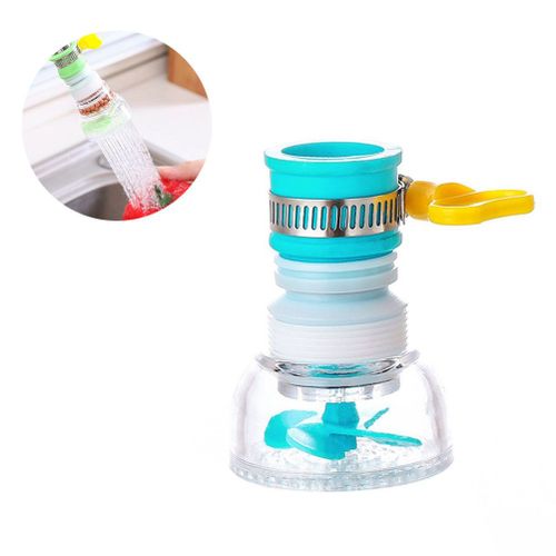 HJLIAN Buse de robinet de cuisine rotative a 360 degres, filtre a eau, pulverisateur, dispositif d'economie d'eau, pommeau de douche, accessoires