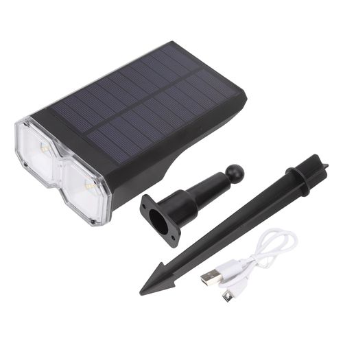 Hjlian Projecteur Solaire D'exterieur A Led, Etanche Ip65, Pour Terrasse Et Pelouse