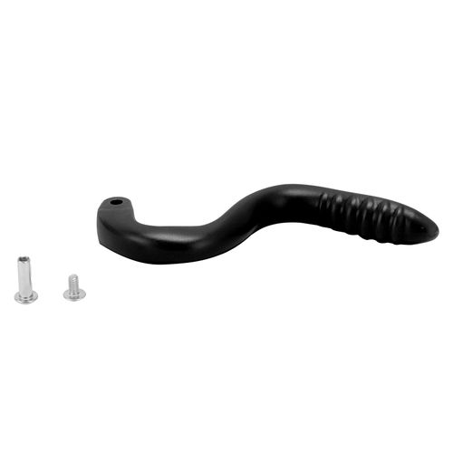 HJLIAN Poignee de robinet commercial en forme de S de 14 cm, buse de douche haute pression pour cuisine d'hotel (9954 noir)