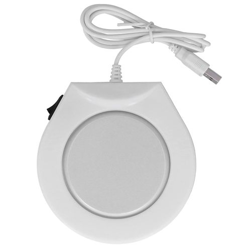 HJLIAN Coussin chauffant USB a brancher, tapis de tasse sous vide, dessous de verre chauffant, set de table pour le bureau, le lait et le cafe