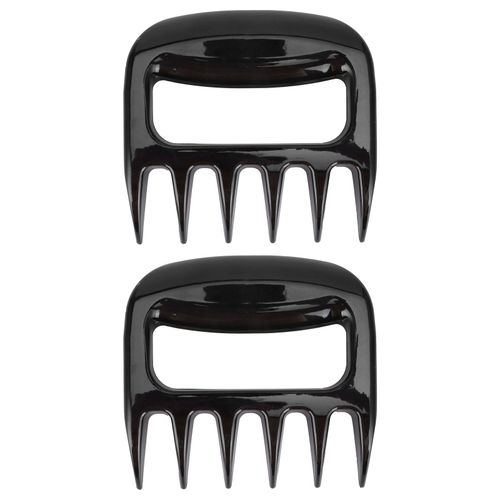 HJLIAN Lot de 2 fourchettes a viande en forme de griffe pour barbecue, outil de dechiquetage et de dechirure du porc, fournitures de cuisine