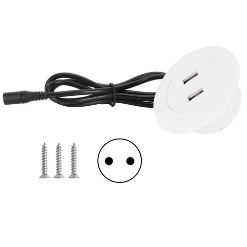 Hjlian Chargeur De Telephone Double Prise Usb 2.0 Pour Fauteuil Inclinable Electrique, Canape, Meubles De Maison, Prise Europeenne Blanche 100-240 V