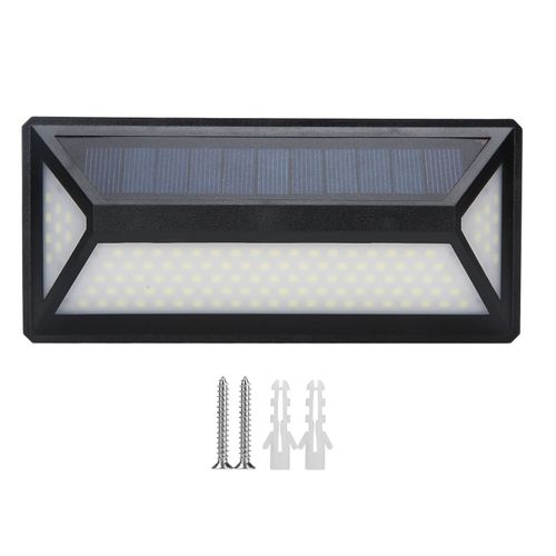 Hjlian Applique Murale Solaire A Led Avec Detecteur De Mouvement, Eclairage Exterieur Etanche Et Decoratif