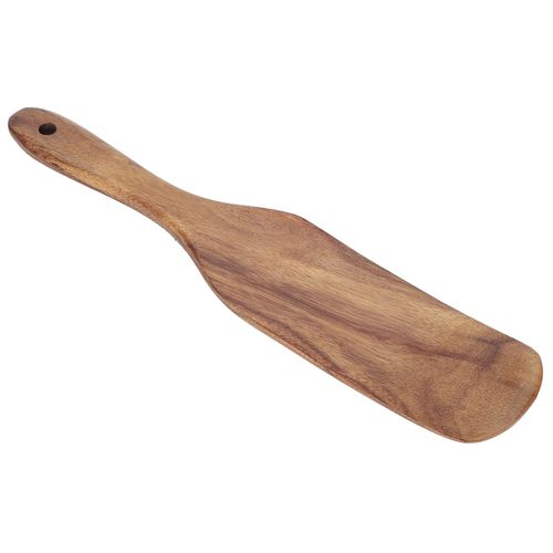 Hjlian Spatule En Teck, Pelle A Frire En Bois, Ustensiles De Cuisine Pour La Maison, 27,5 X 5,5 Cm