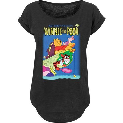 F4nt4stic T-Shirt 'winnie The Pooh'  Bleu Foncé / Miel / Vert Clair / Noir