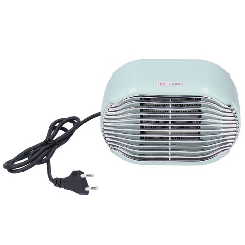 HJLIAN Mini radiateur soufflant electrique de bureau 800 W, economie d'energie, chauffage rapide, 220 V, EUgreen