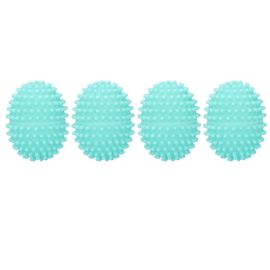 HJLIAN Lot de 4 boules de lavage ovales reutilisables pour le nettoyage des vetements et des tissus.