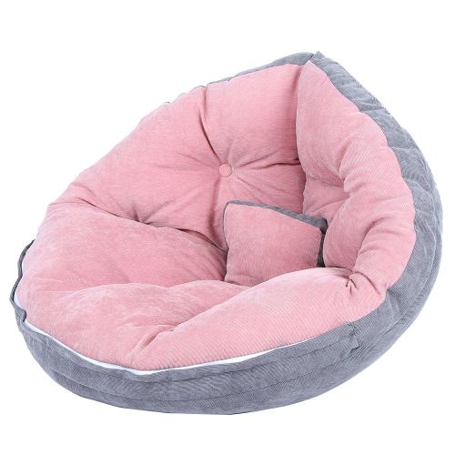 HJLIAN Coussin de chaise suspendu 2 en 1 150 x 75 cm, coussin de dossier de lit, balancoire, panier suspendu, coussin de siege, oreiller de lecture