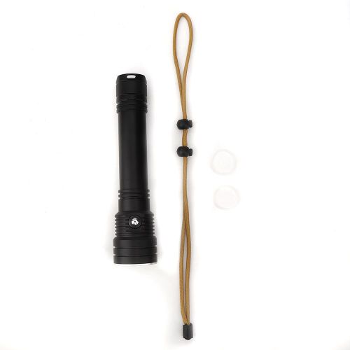 Hjlian Lampe De Poche De Plongee Sous-Marine Puissante Et Portable, Torche Electrique En Alliage D'aluminium A Longue Portee