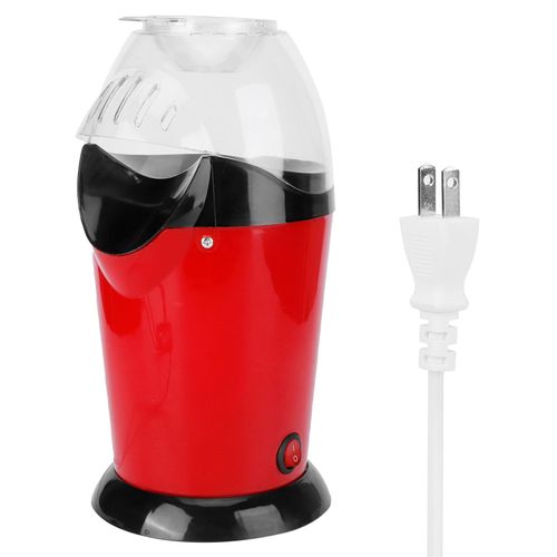HJLIAN Machine a pop-corn 1200 W, entierement automatique, a air chaud, appareil de cuisine menager US 110 V