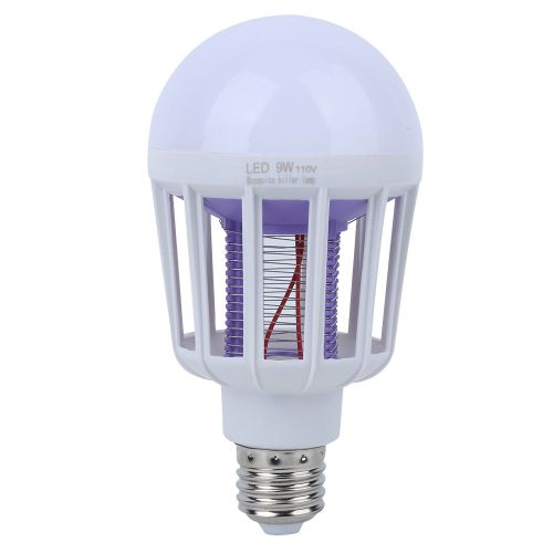 Hjlian Ampoule Led Anti-Moustiques 2 En 1 E27 Pour La Cuisine, Le Supermarche, Le Bureau, La Decoration, 9 W, 110 V