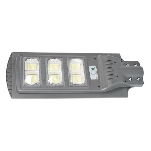 Hjlian Lampadaire Solaire 420 Led 180 W Avec Detecteur De Mouvement Et Lampe Etanche Pour Jardin Et Cour