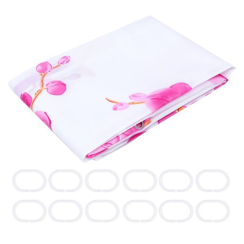 HJLIAN Rideau de douche impermeable en polyester a motif Wintersweet, decoration de salle de bain, 180 x 180 cm
