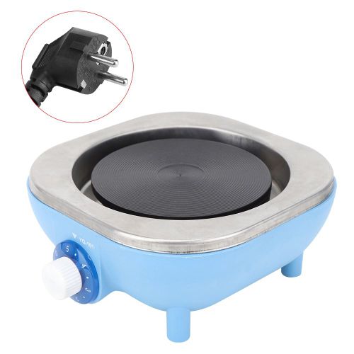 HJLIAN Mini cuisiniere electrique portable 500 W, prise UE 230 V, bleu
