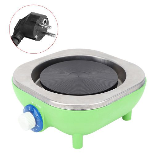 HJLIAN Mini cuisiniere electrique portable 500 W, prise UE 230 V, verte