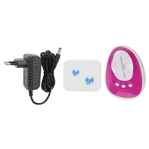 Hjlian Nettoyeur A Ultrasons Automatique Haute Frequence, Machine De Nettoyage Pour Lentilles De Contact, Prise Ue 100-240 V, Rose Rouge 