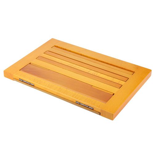 HJLIAN Support de livre pliable en bois, support de lecture reglable pour livre, tablette, ordinateur