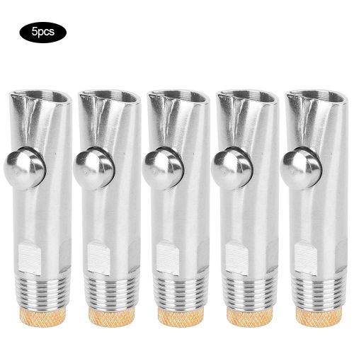 HJLIAN Lot de 5 buses plates amovibles en acier inoxydable DN15 pour abreuvoir automatique pour porcs