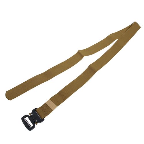 Hjlian Ceinture Multifonctionnelle D'entrainement Militaire En Nylon Pour Homme, 3,8 X 125 Cm (Kaki)