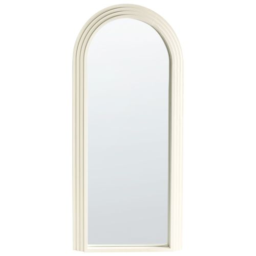 Miroir DIJON 80 cm 170 cm Bois Blanc cassé