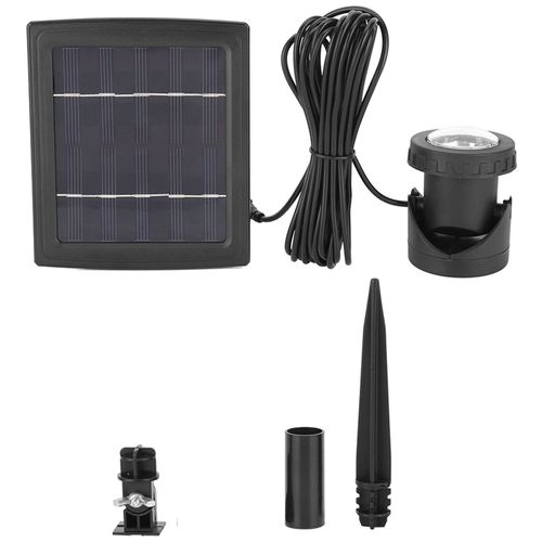 HJLIAN Lampe solaire sous-marine coloree, etanche IP68, luminaire decoratif pour fontaines de piscine