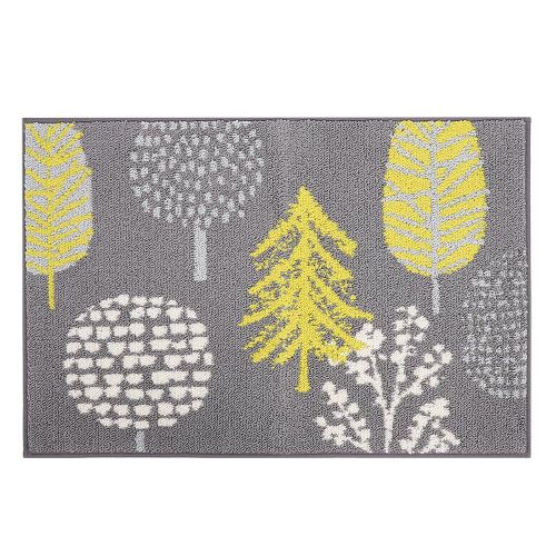 Hjlian Paillasson D'entree Antiderapant Lavable Pour Salon, Salle De Bain (60 X 90 Cm)