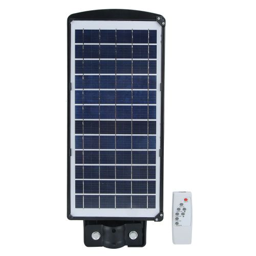 Hjlian Lampadaire Solaire D'exterieur Etanche 60 W 120 Led Avec Telecommande