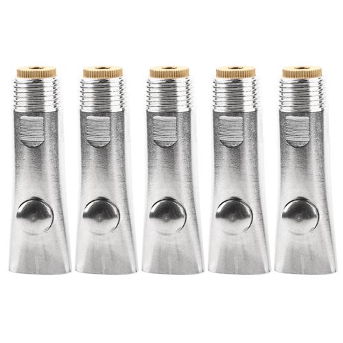 HJLIAN Lot de 5 abreuvoirs automatiques a buse plate en acier inoxydable DN15 pour bovins, moutons et porcs, 68 mm
