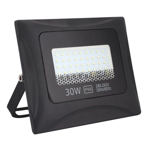Hjlian Projecteur Led D'exterieur Etanche 30 W, Eclairage De Rue, De Jardin, De Pelouse, 200-265 V