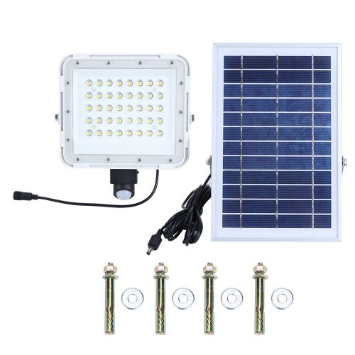 Hjlian Projecteur Led Solaire Etanche Pour Jardin Et Cour