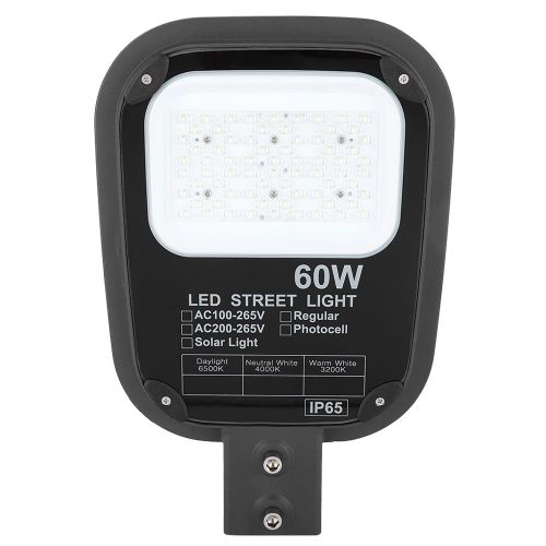 Hjlian Lampadaire Led D'exterieur 60 W, Etanche Ip65, Eclairage De Jardin, Pelouse, Paysage, 100-265 V