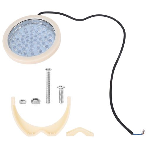 HJLIAN Lampe sous-marine a LED 160 mm 46 LED 24 V, accessoire d'eclairage pour decoration de fontaine de cour