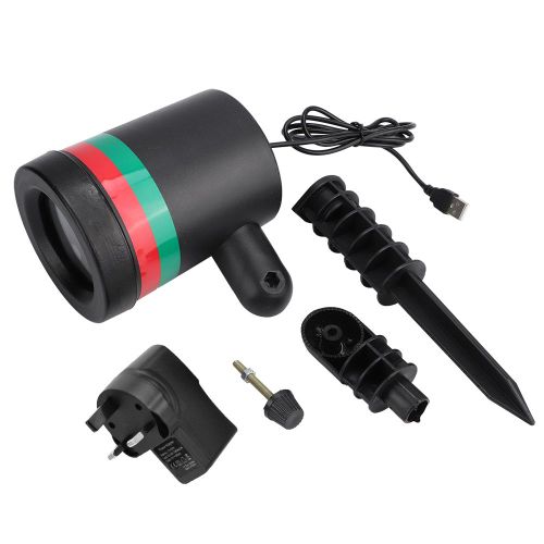 Hjlian Projecteur D'exterieur Etanche, Lampe Decorative Pour Paysage De Noel, Prise 100-240 V (Uk)