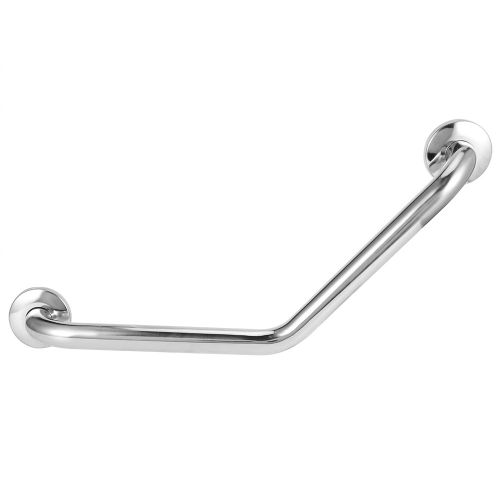 HJLIAN Barre d'appui de securite en acier inoxydable a trois courbures pour toilettes et baignoire, antiderapante, pour personnes agees