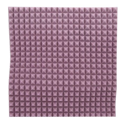 HJLIAN Lot de 6 panneaux acoustiques en mousse de coton absorbant le son pour studio (violet)