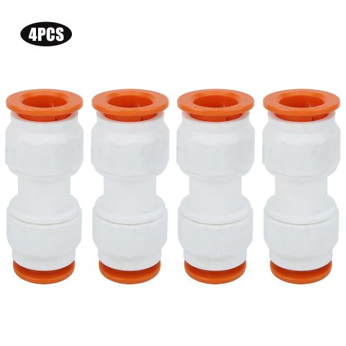 HJLIAN Raccords de raccordement pour tuyaux d'eau PPR, 4 pieces, adaptateurs de connecteur de tuyau droit de 25 mm a 25 mm, accessoires de 25 mm a 25 mm