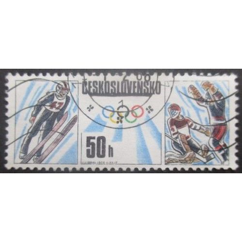 Tchecoslovaquie N°2752 Jeux Olympiques De Calgary 1988 Oblitéré