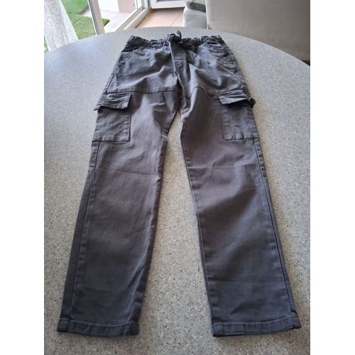 Pantalon À Poche Gris "T-11 Ans" Sergent Major Garçon